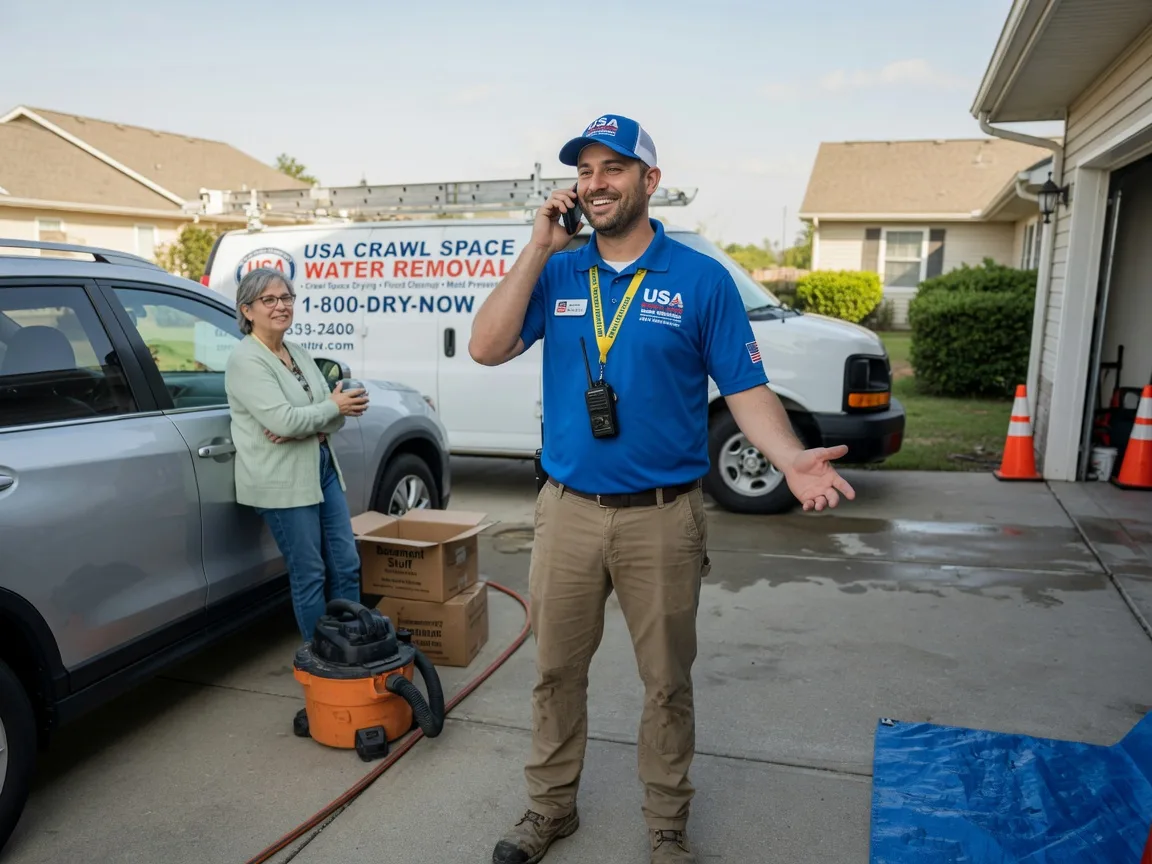 Crawl Space Water Removal Sunflower, AL FAQs
